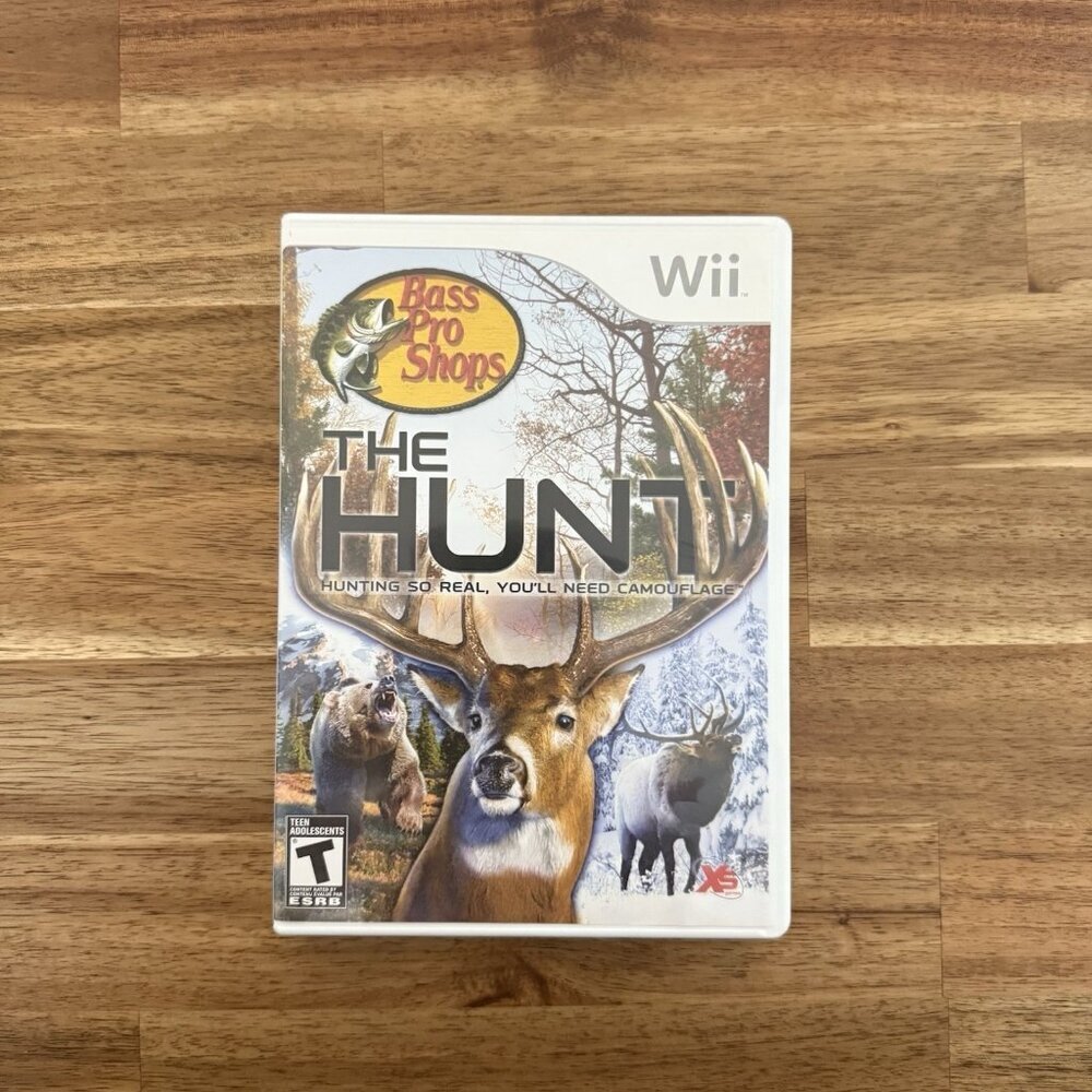 Bass Pro Shops: The Hunt - Nintendo Wii Game Comes In Box~No Manuals Tested
